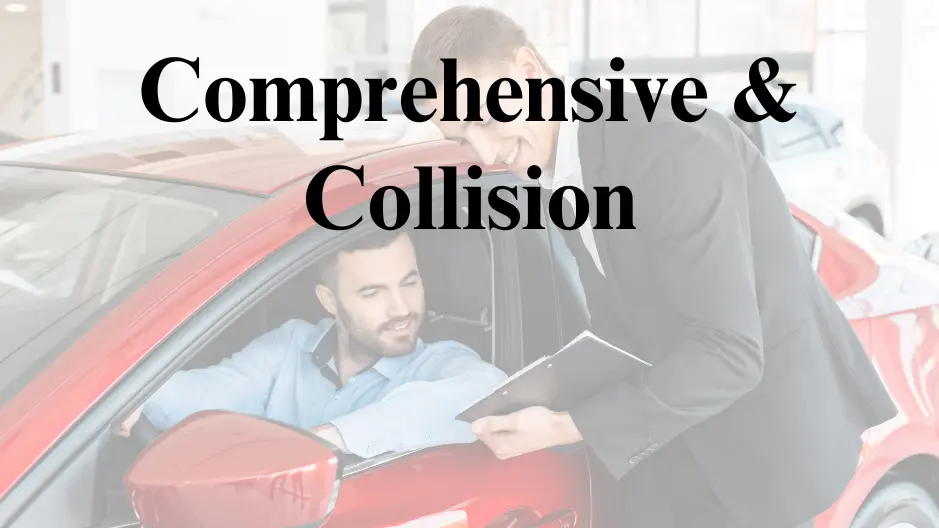 Image for comprehensive and collision coverage