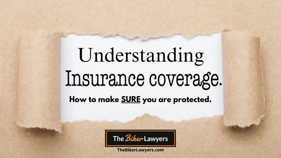 Torn paper revealing a message about the importance of understanding insurance coverage