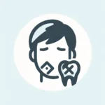 icon representing facial and dental injuries