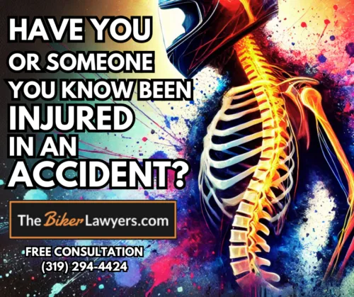 Stylized image of an x-ray symbolizing the need to speak with a personal injury lawyer after an accident
