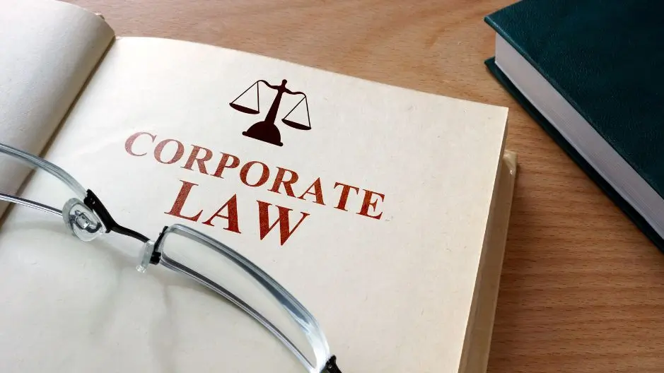 Image of a law book with the words 