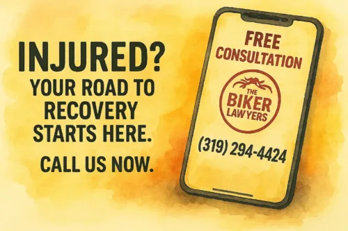 Injured in Iowa? Call The Biker Lawyers
