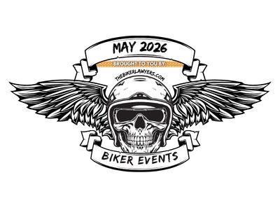 Image to promote motorcycle events in Iowa in May 2026