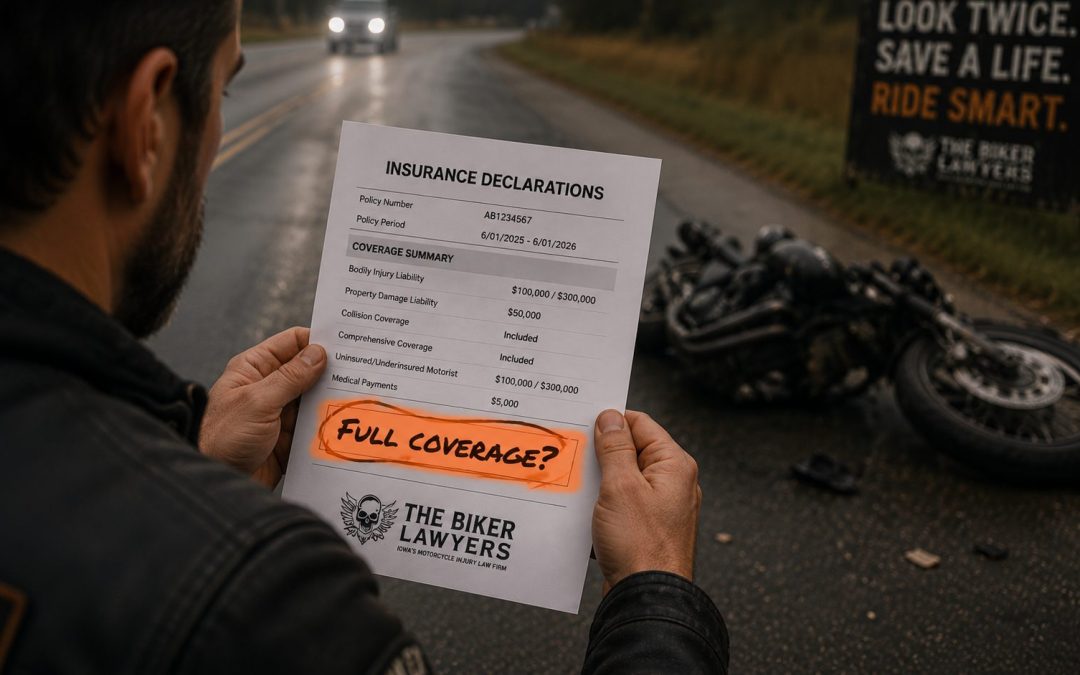 Full Coverage Insurance Gaps After a Motorcycle Crash