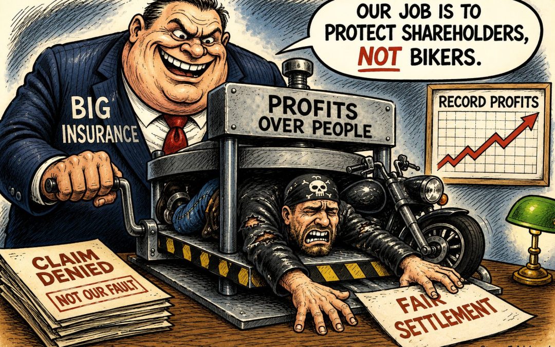 Why Insurance Companies Blame Motorcyclists After a Crash