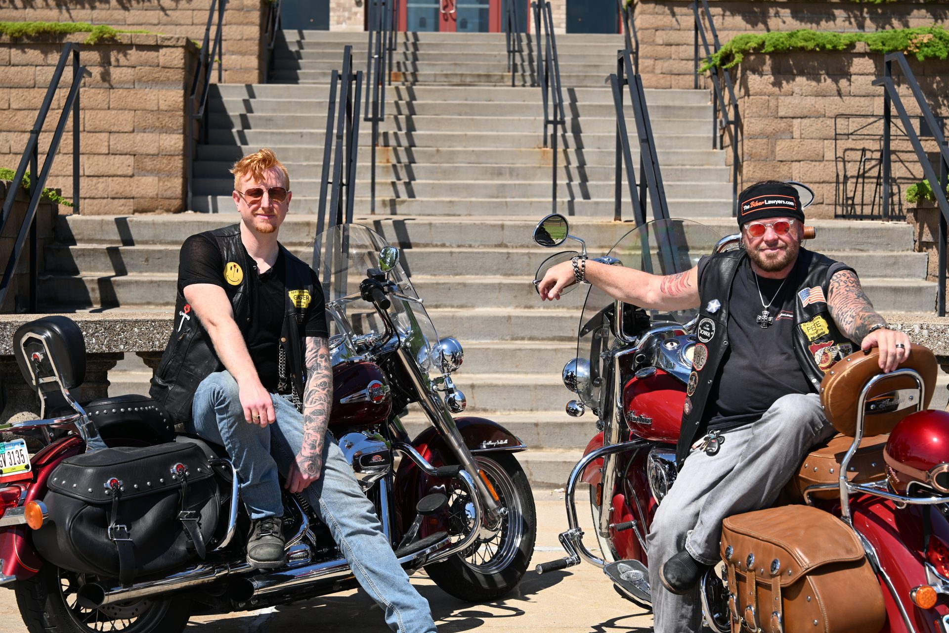 JonandPete at the museum in CR Jon Jansen and Pete Leehey at the Czech museum in Cedar Rapids